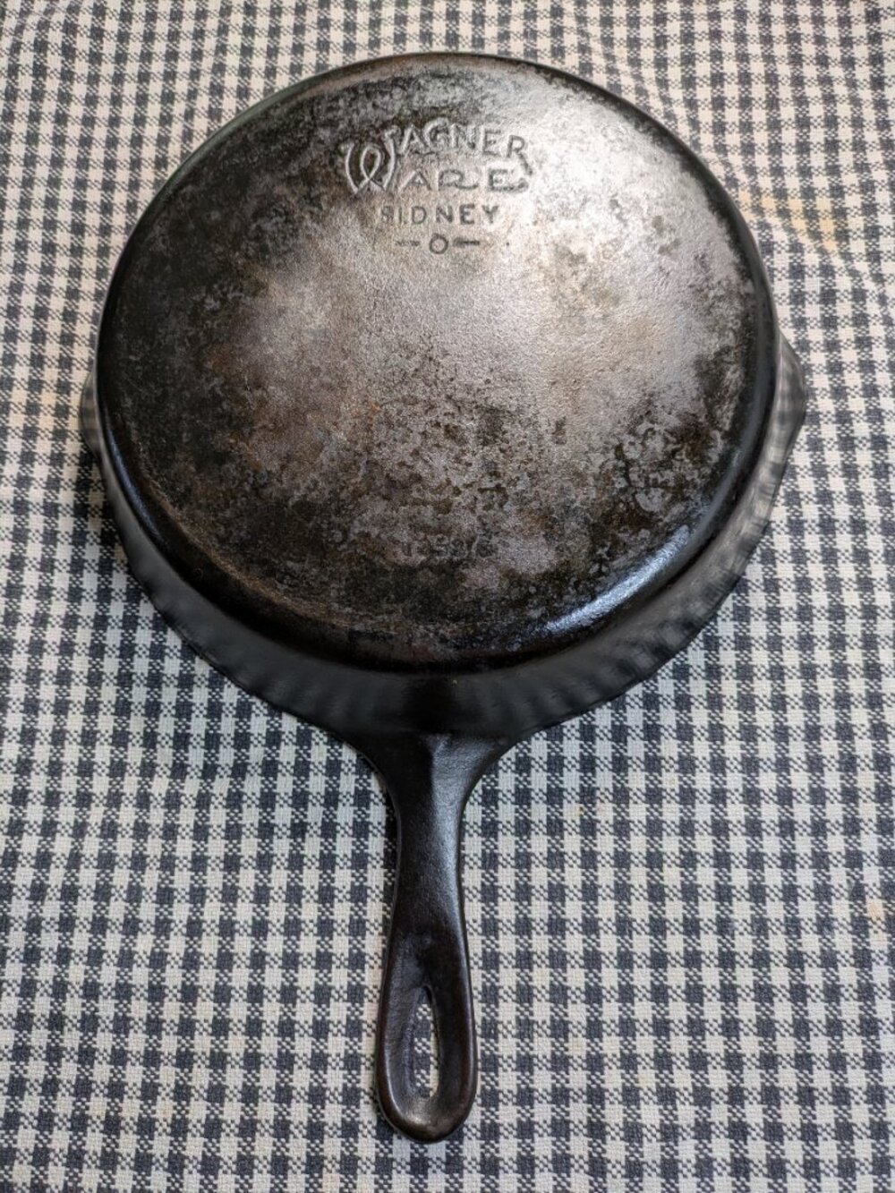 Wagner Ware Sidney "O" No. 8 Cast Iron Skillet- Vintage - Picture 5 of 14